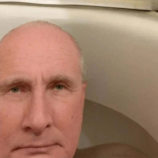 human face person bathtub