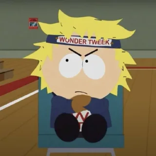 Стикер твик кини едят людей - 0