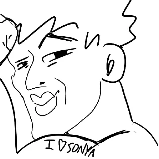 Sticker i love Sonya - 5