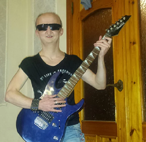 musical instrument person guitar