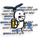 Sticker INGRESS-filolog015® - 11