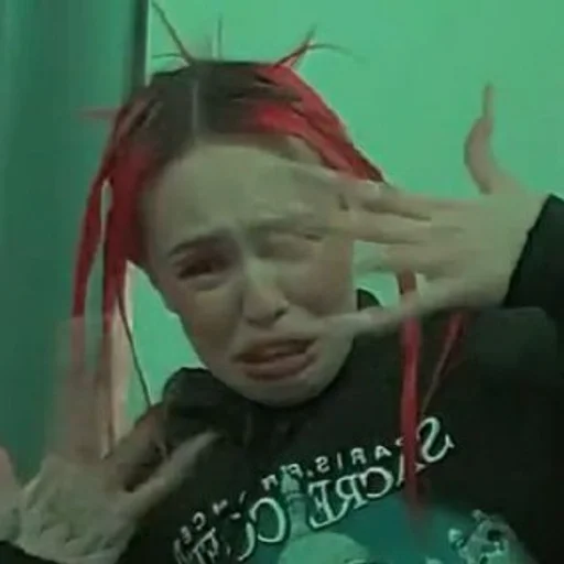 person human face wall