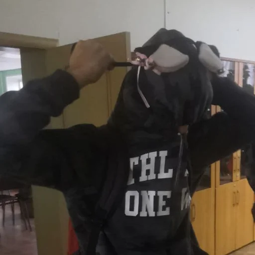 indoor clothing person