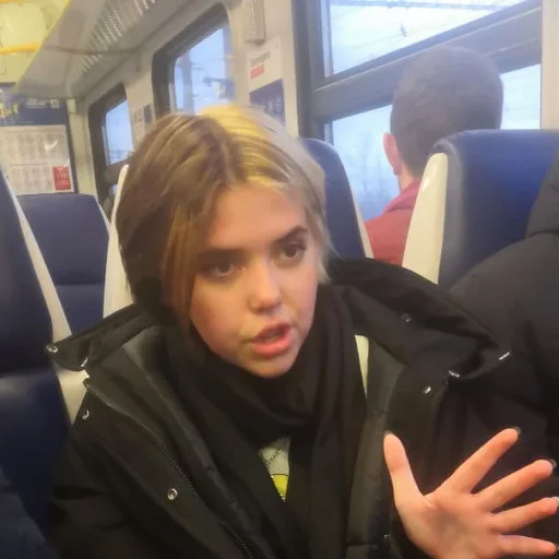 person human face clothing