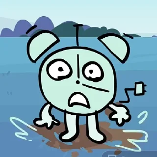 Sticker IT'S TIME FOR THE CLOCK! - 7