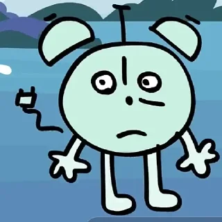 Sticker IT'S TIME FOR THE CLOCK! - 1