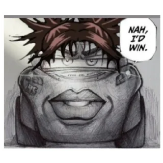 Стикер I will win - 0