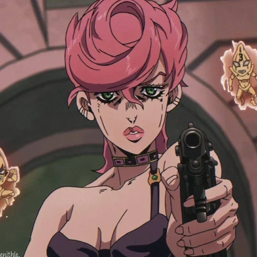 anime cartoon human face