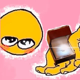 Sticker Ya lublu tedia zaika - 2