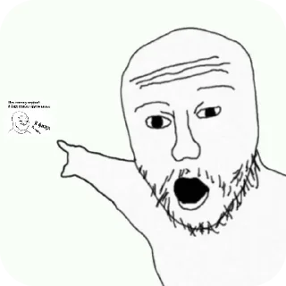 Sticker Fuck ia perviy ia ftaroy ia tretiy - 10