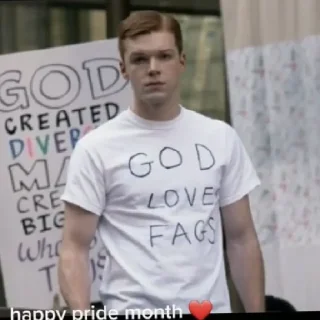 Sticker Йен галлагер @shamelessstick - 6