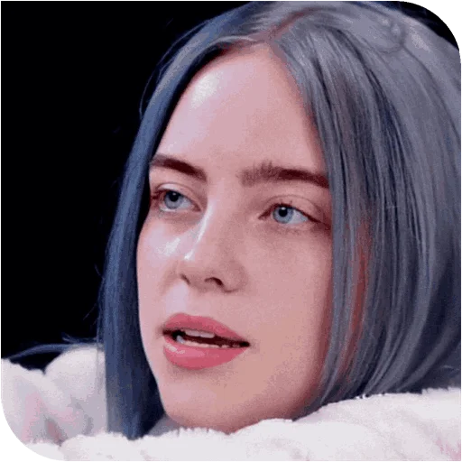 human face lip portrait