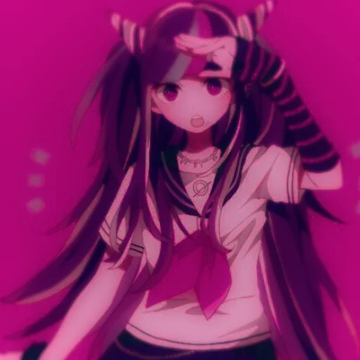 girl cartoon long hair