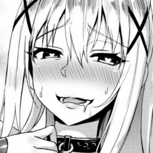 эскиз аниме иллюстрация