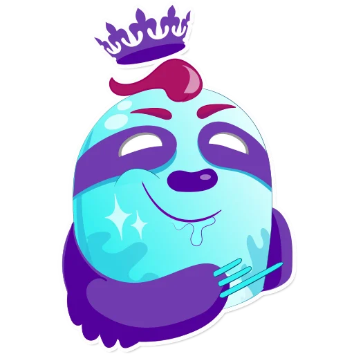 Sticker Айс Ленивец (@sticker_hron) - 11