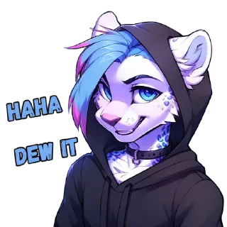 Sticker Iceberry AI @Wolfy_k - 11