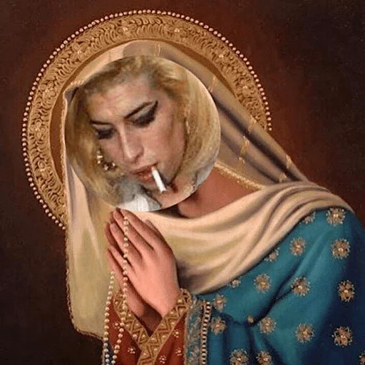 человеческое лицо одежда искусство