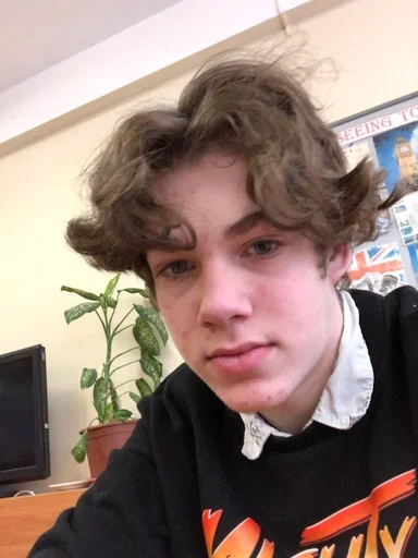 person human face indoor