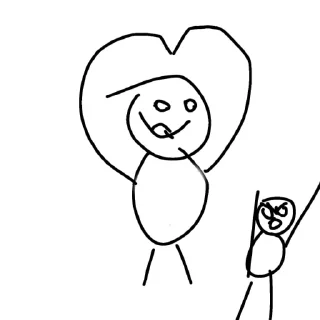 Стикер Мои каляки 2 - 9