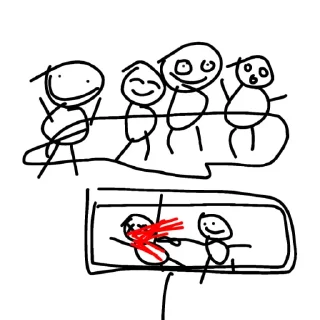 Стикер Мои каляки 2 - 4