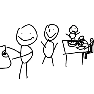 Стикер Мои каляки 2 - 3