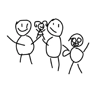 Стикер Мои каляки 2 - 11