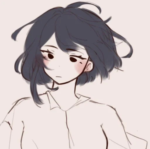 anime illustration sketch