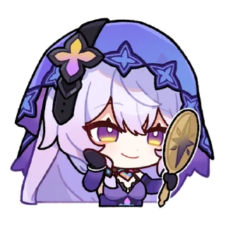 Sticker Словно в полуночных грёзах | @honkaistarrailofficial - 0