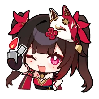 Sticker Словно в полуночных грёзах | @honkaistarrailofficial - 3