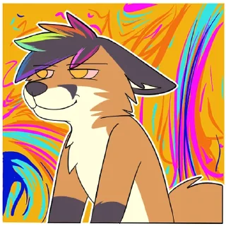 Sticker IfritX by (@MartyTheFoxthing) - 2