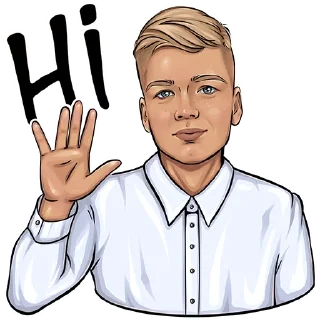 Sticker Игнат в Телеге - 1