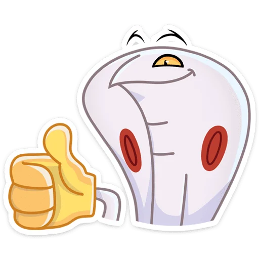 Стикер Игорь Угорь и Змей Сергей - 9