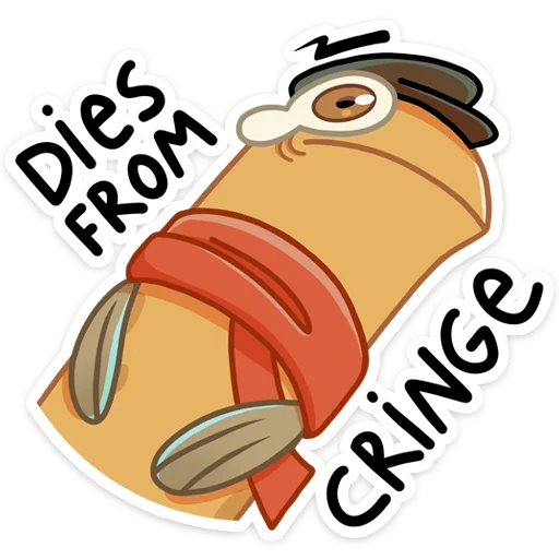 Стикер Игорь Угорь и Змей Сергей - 3