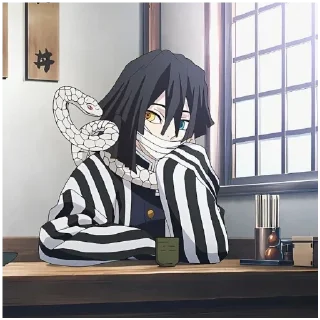 Стикер Игуро Обанай - 7