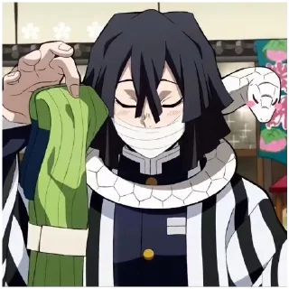 Стикер Игуро Обанай - 3