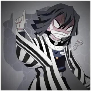 Стикер Игуро Обанай - 11