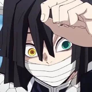 Стикер Iguro Obanai 一「 @Raelynnlysc 」 - 1