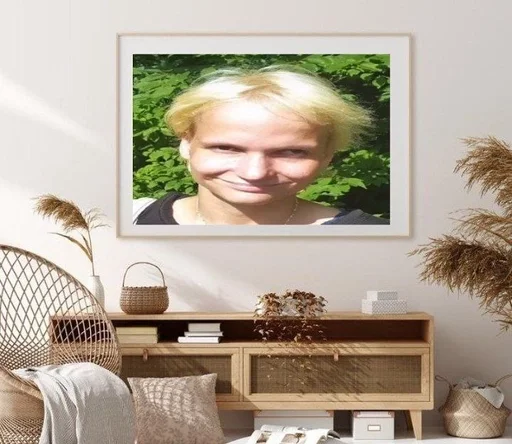 wall human face person