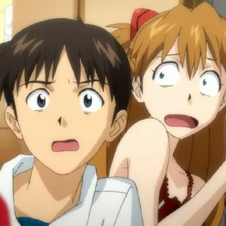 Sticker Аска_Синдзи - 11