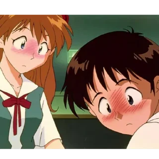 Sticker Аска_Синдзи - 1