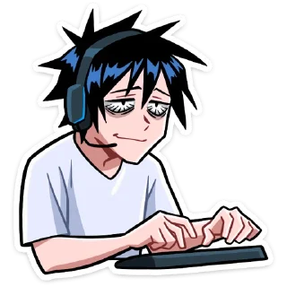 Sticker Икки и Морти @Nyasticks - 0