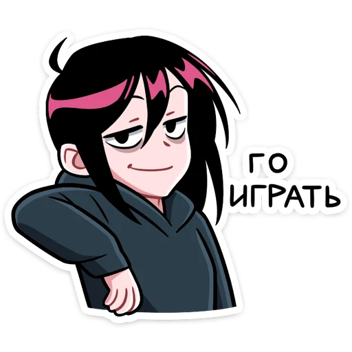 Стикер IkkiIMortiNyasticks - 1