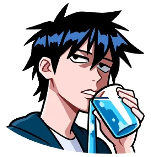 Стикер Икки без надписей - 11