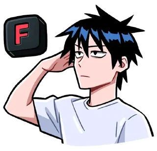 Стикер Икки без надписей - 7