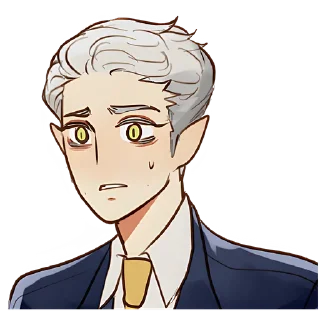 Стикер Эльф в костюме @Nyasticks - 7