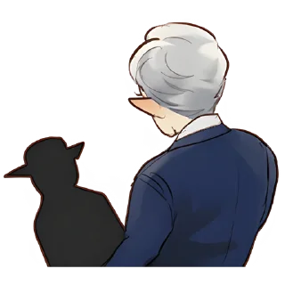 Sticker Эльф в костюме 2 @Nyasticks - 10