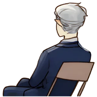 Sticker Эльф в костюме 2 @Nyasticks - 11