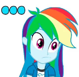 Sticker I'm Rainbow Dash (EG) @StickersIsMagic - 5