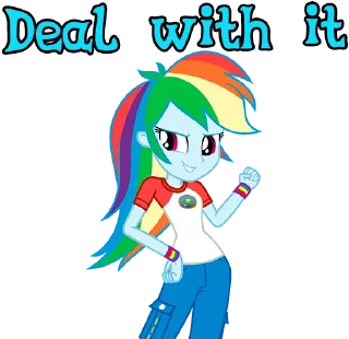 Sticker I'm Rainbow Dash (EG) @StickersIsMagic - 0