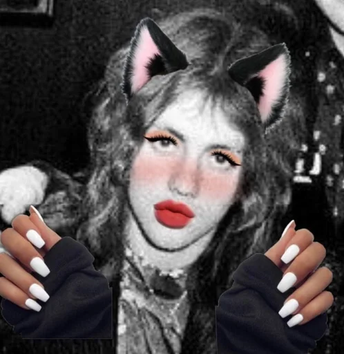 person halloween costume human face